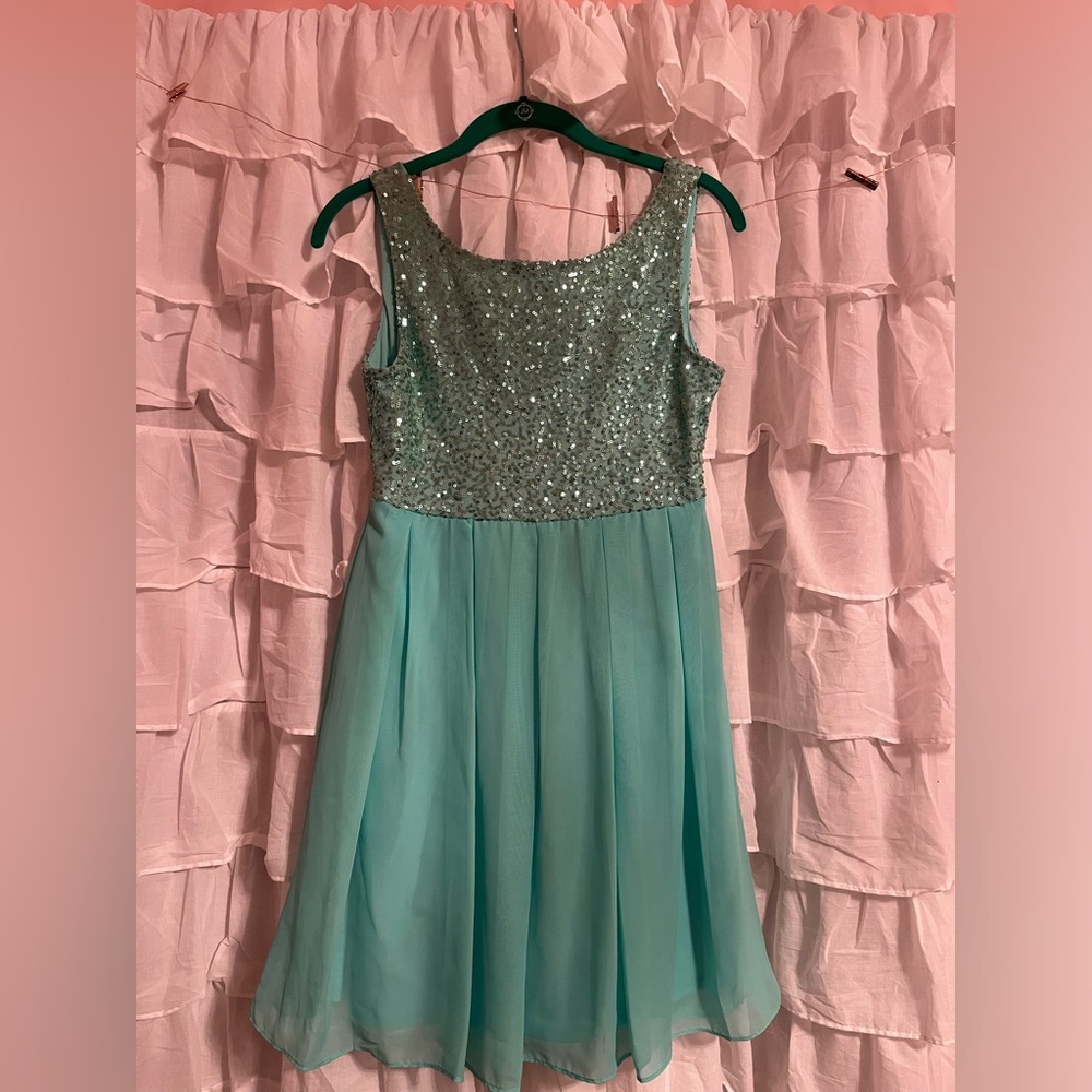 Teen Blue Formal Dress